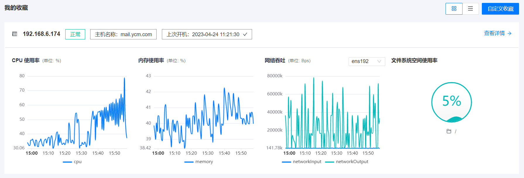工作台-主机卡片形态